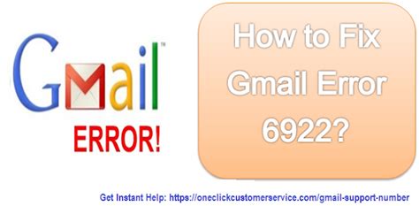 Gmail Numeric Code 6922 issue - Fancial The steps for changing the Gmail Numeric Code 6922 issue setting in the Gmail app for iOS are similar. . Gmail error code 6922
